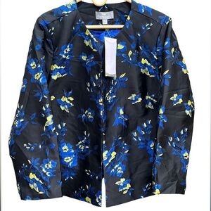 NWT Dennis Basso Platinum Jacket/Top